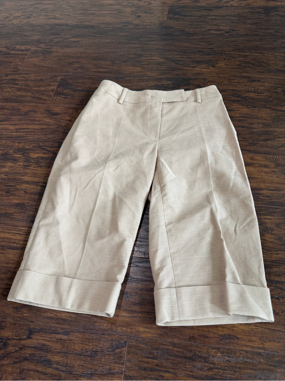 Alberto Makali Women's Tan Cropped Style Pants Size 2